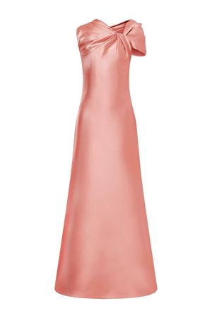 Abito da sera in misto seta rosa ALBERTA FERRETTI | J040916250169